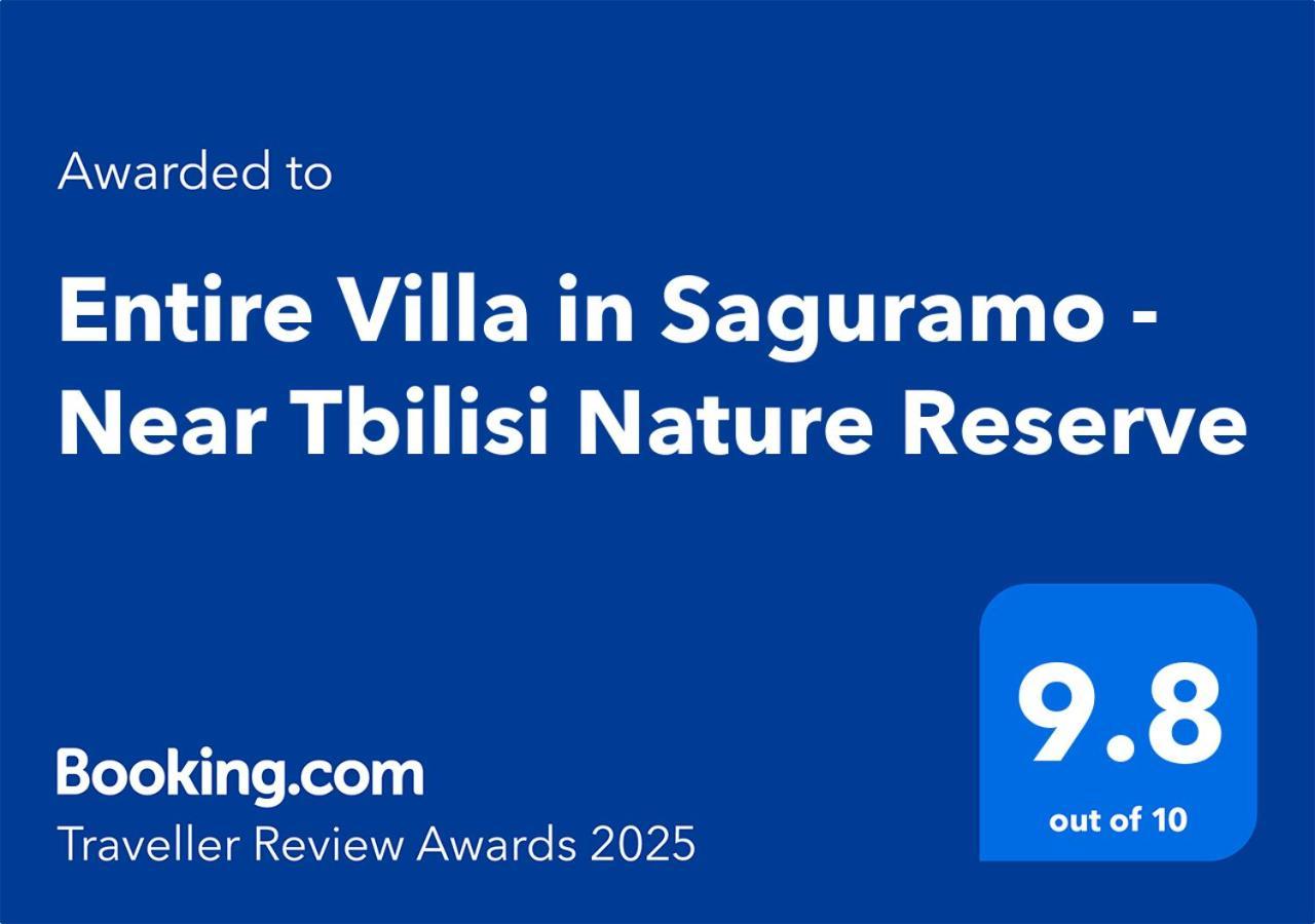 Entire Villa Near Tbilisi Nature Reserve With Panoramic View Mtsʼkhetʼa Extérieur photo